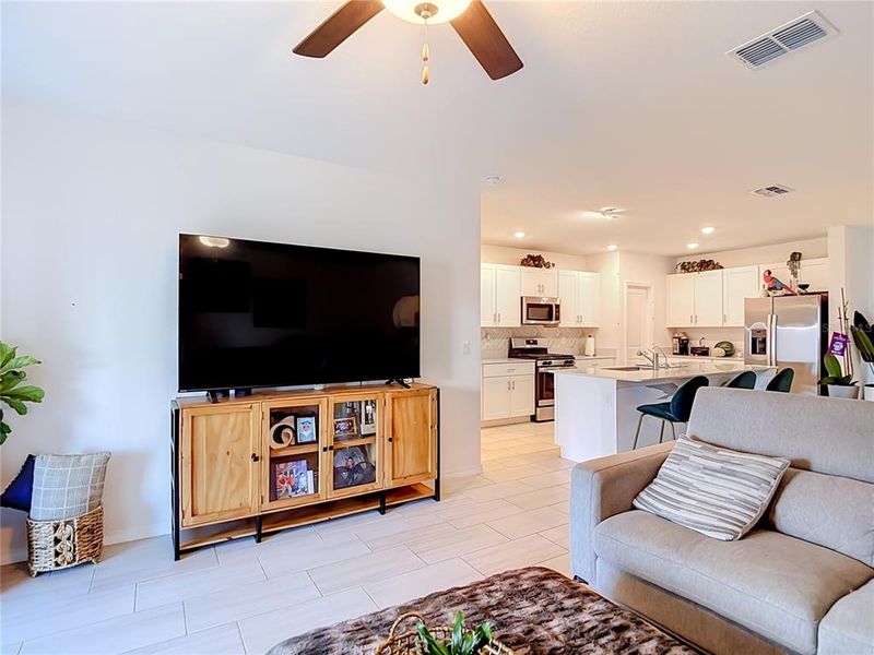 Furnished interior view inside a new home in Two Rivers, Zephyrhills (Image 37).