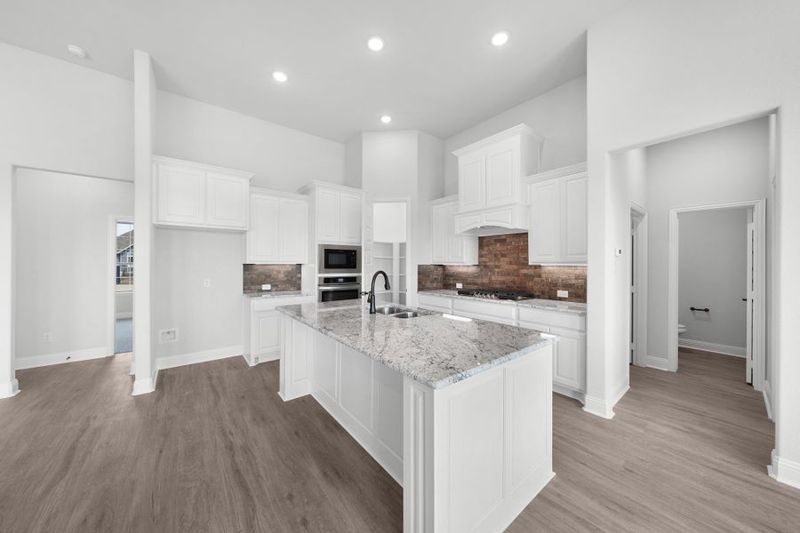 Furnished interior view inside a new home in Heritage, Rockwall (Image 6).