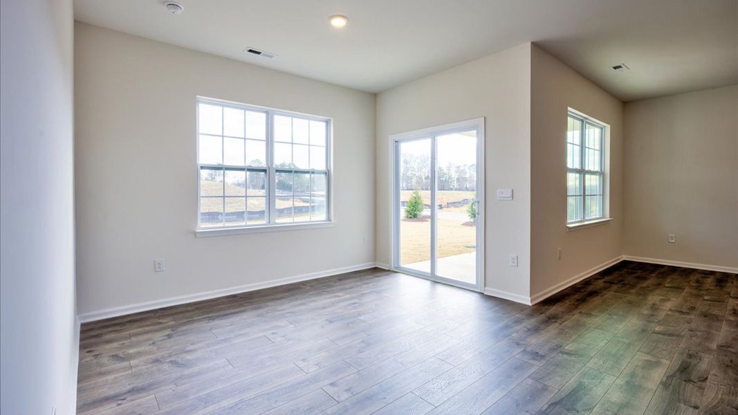 Representative unfurnished interior of a home built from the Aria by D.R. Horton in Saddlebrook, Rocky Mount (Image 11).