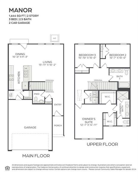Whether you are just starting out or right sizing, our new Manor floor plan offers everything you have been searching for in a lock and leave townhome! Whether you are just starting out or right sizing, our new Manor floor plan offers everything you have been searching for in a lock and leave townhome!