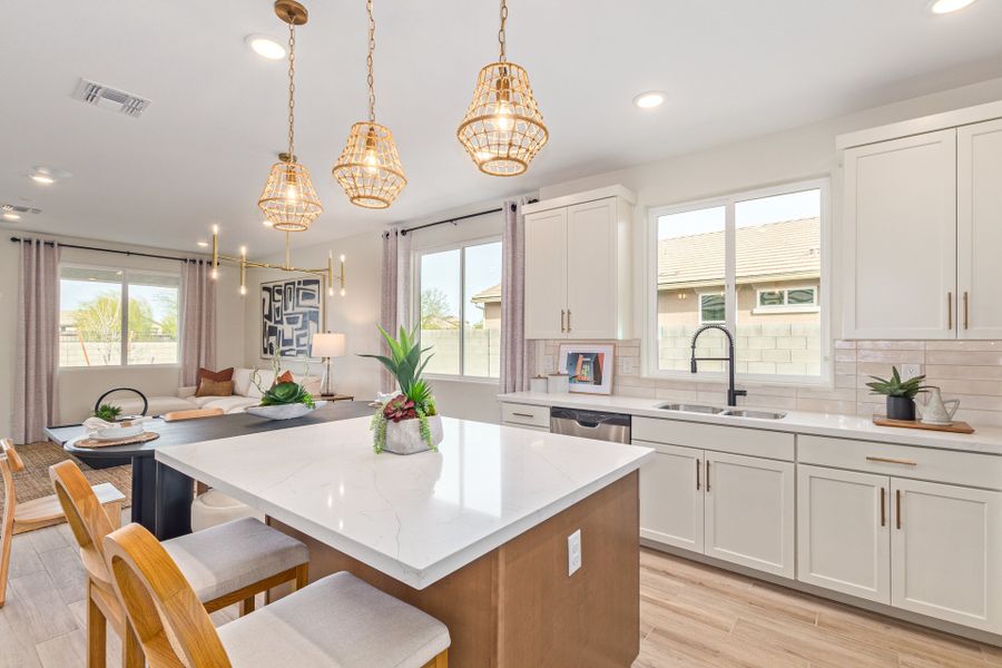 Representative furnished interior of a home built from the Plan 3512 by Scott Communities in The Views at Rancho Cabrillo, Peoria (Image 9).