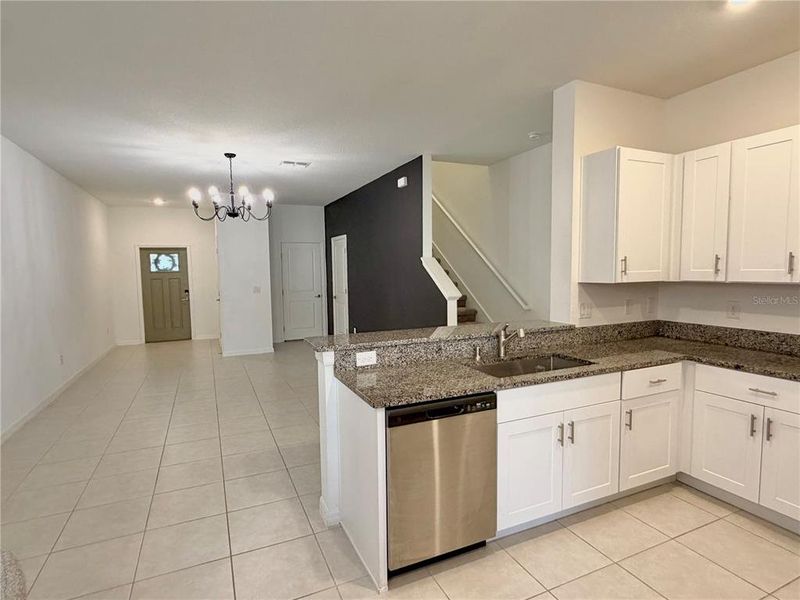 Furnished interior view inside a new home in , New Port Richey (Image 11).