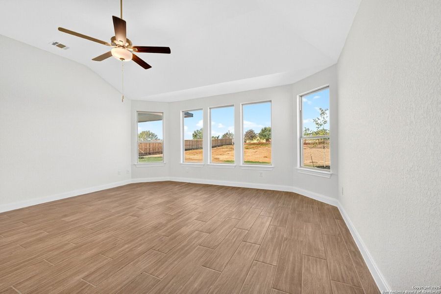Spacious, unfurnished interior of a new home in Preserve at Annabelle Ranch, San Antonio (Image 25). Spacious, unfurnished interior of a new home in Preserve at Annabelle Ranch, San Antonio (Image 25).