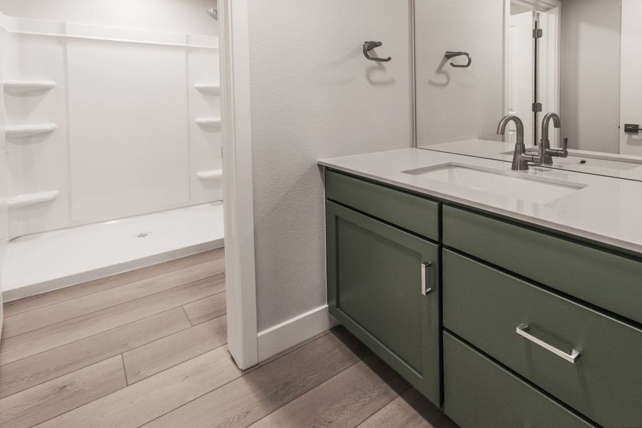 Close-up of interior finishes inside a home in Prairie Song, Windsor (Image 22).