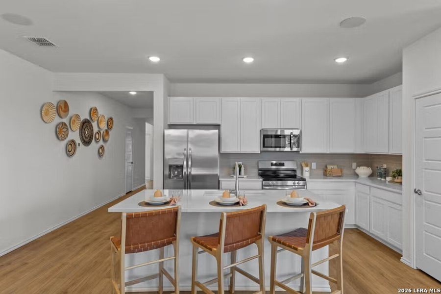 Furnished interior view inside a new home in Hannah Heights, Seguin (Image 18).