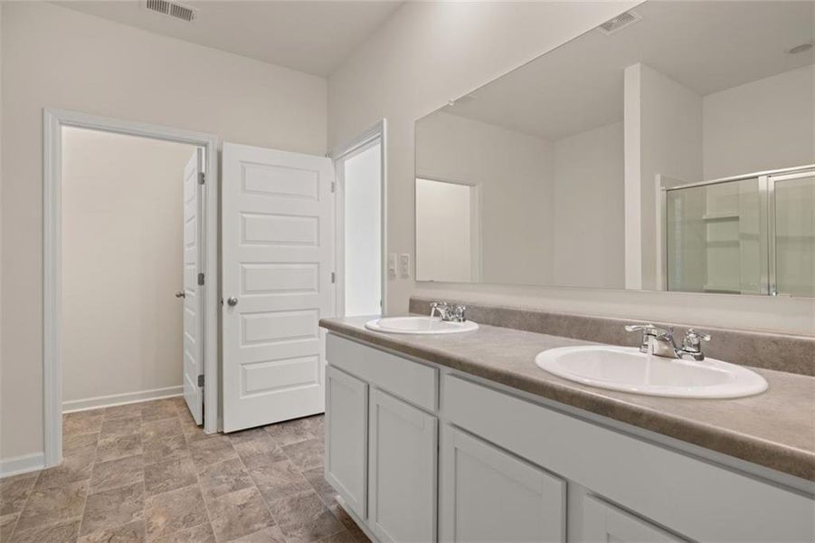 Furnished interior view inside a new home in Preserve at Dove Creek, Statham (Image 9).