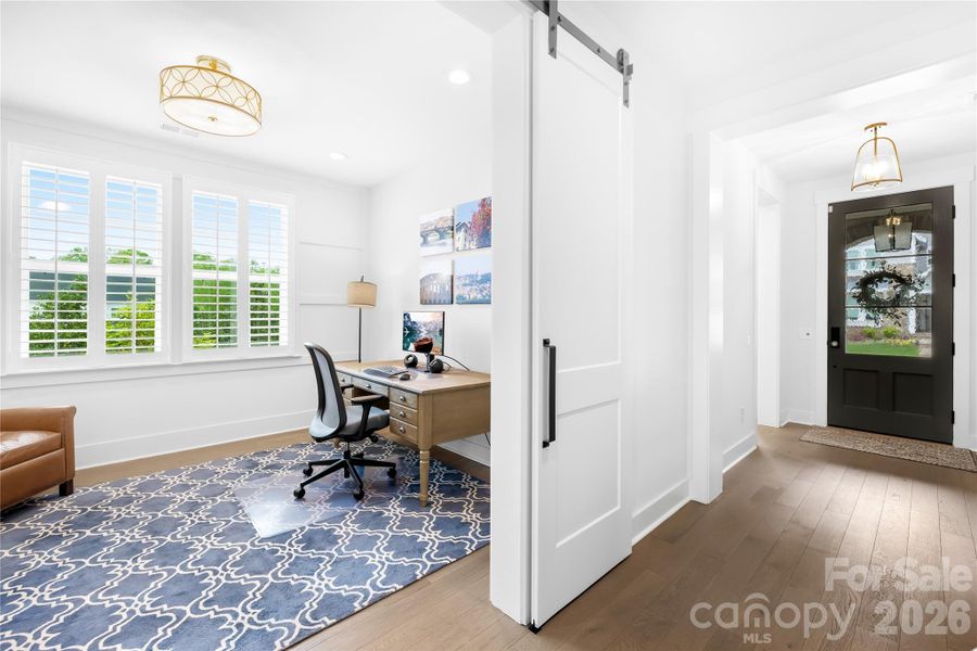 Furnished interior view inside a new home in , Fort Mill (Image 24).
