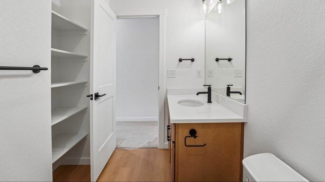 Furnished interior view inside a new home in Westerly, Erie (Image 22).
