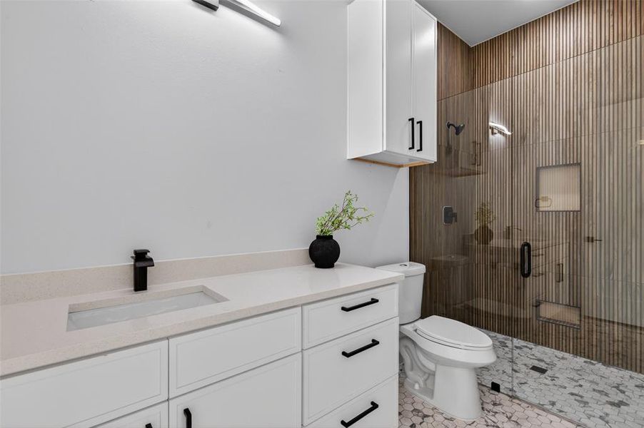 Furnished interior view inside a new home in , Forney (Image 30).