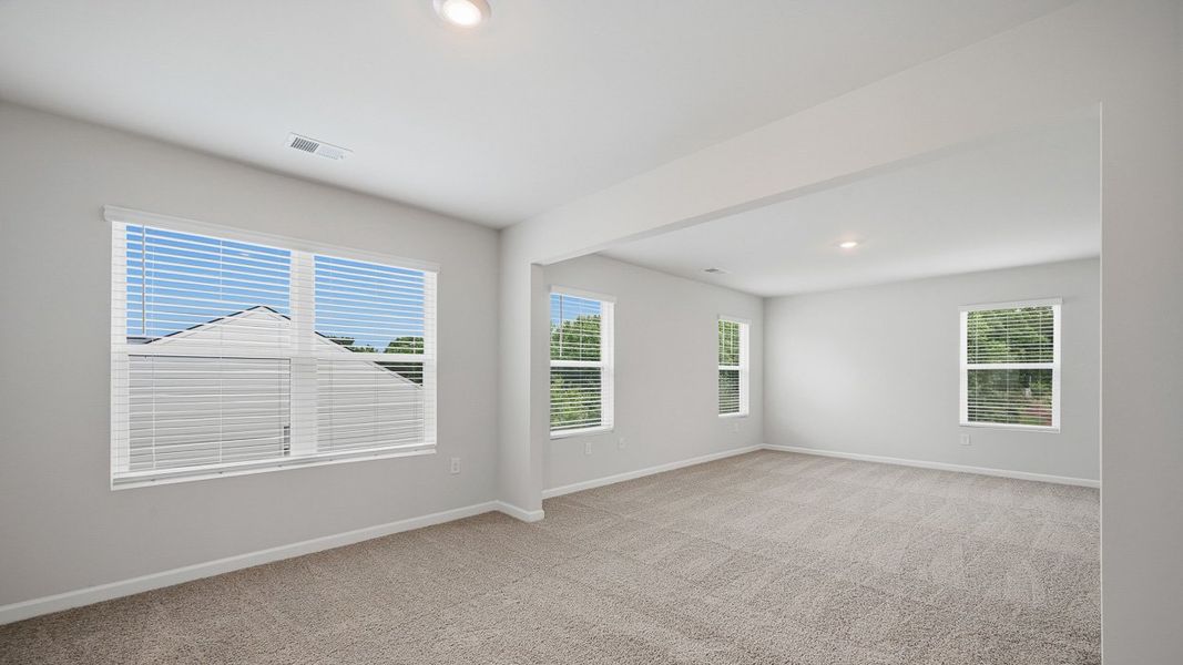 Spacious, unfurnished interior of a new home in Brooks Station, Dacula (Image 23).
