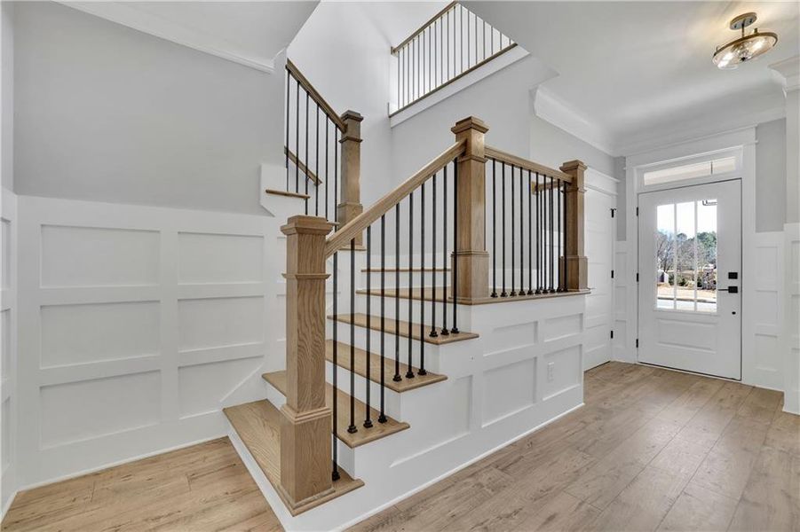 Furnished interior view inside a new home in , Canton (Image 6).