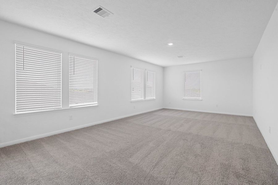 Spacious, unfurnished interior of a new home in Saddlebrook Preserve, Beasley (Image 21). Spacious, unfurnished interior of a new home in Saddlebrook Preserve, Beasley (Image 21).