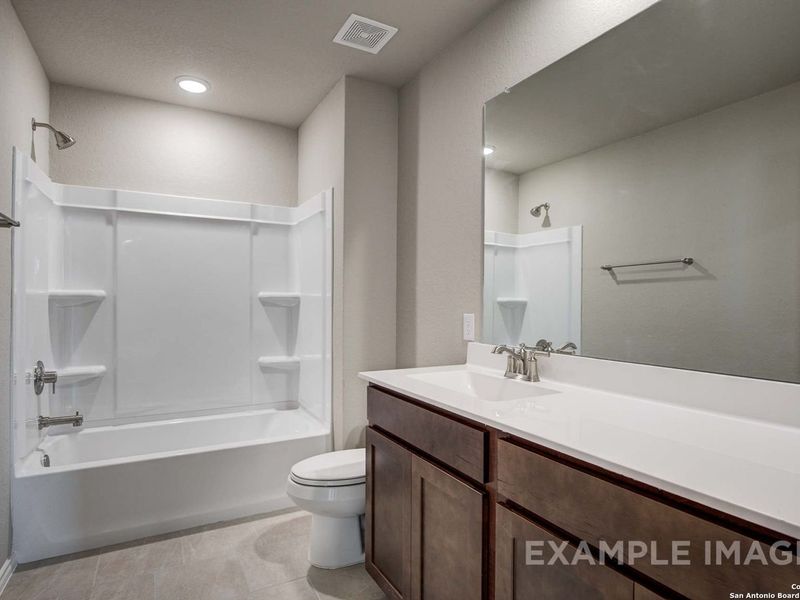 Furnished interior view inside a new home in Bricewood, San Antonio (Image 11).