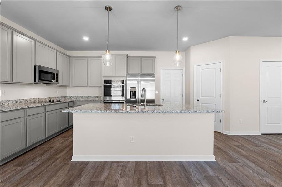 Furnished interior view inside a new home in , Covington (Image 12).