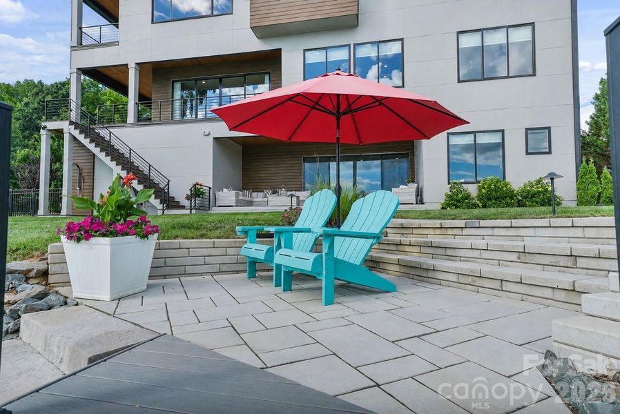 Exterior details and patio area of a home in , Salisbury (Image 3).