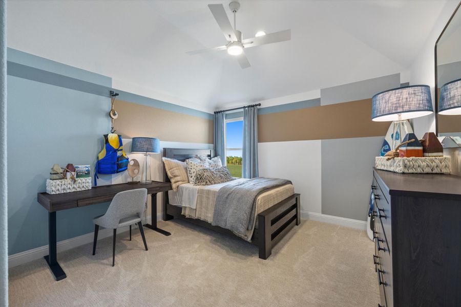 Furnished interior view inside a new home in Lake Shore Village, Rowlett (Image 28).