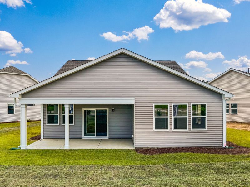 Representative exterior details of a home built from the The Wren by Chesapeake Homes in Heritage Park at Longs, Longs (Image 3).