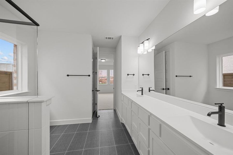 Furnished interior view inside a new home in Treeline, Justin (Image 5).