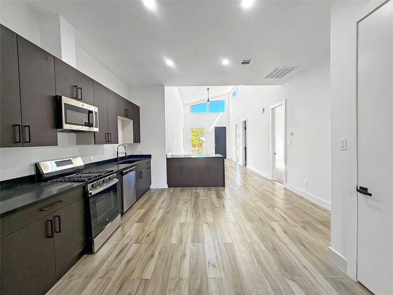 Furnished interior view inside a new home in , Houston (Image 4). Furnished interior view inside a new home in , Houston (Image 4).