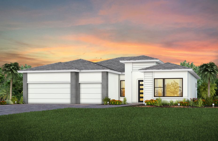 Exterior MD3 with stone Exterior MD3 with stone