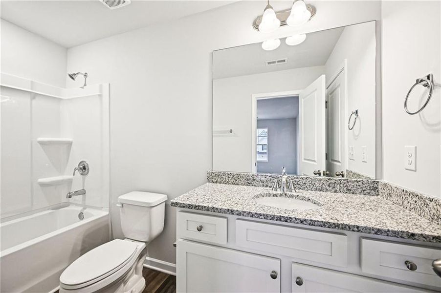 Furnished interior view inside a new home in The Hills at Cedar Creek, Winder (Image 28). Furnished interior view inside a new home in The Hills at Cedar Creek, Winder (Image 28).