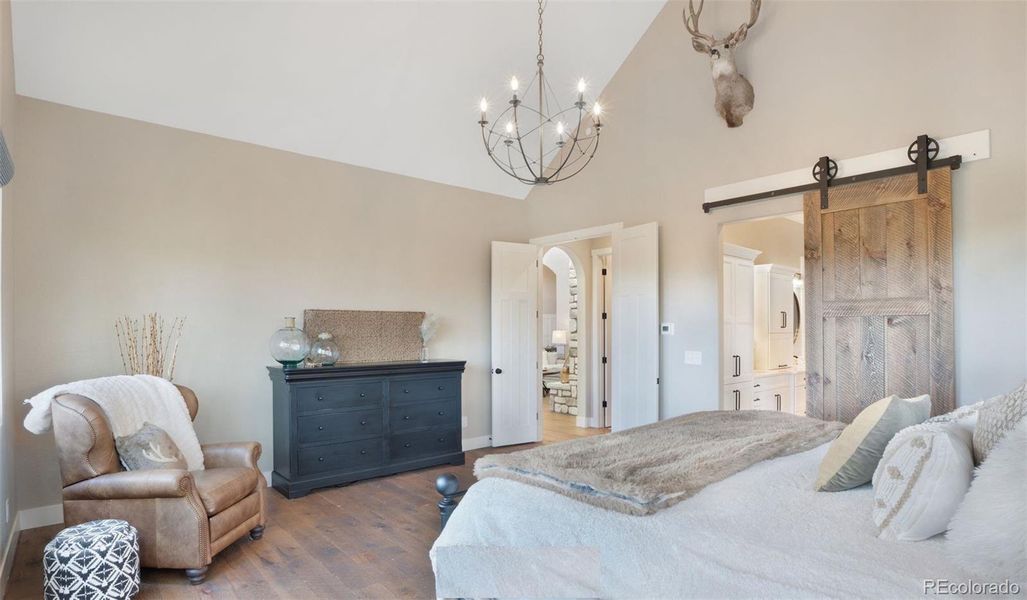 Furnished interior view inside a new home in , Pine (Image 20).