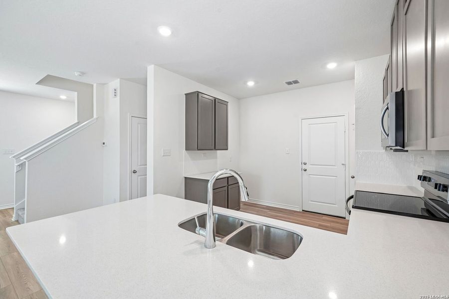 Furnished interior view inside a new home in Nagel Crossing, San Antonio (Image 6).