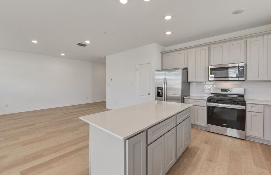 Furnished interior view inside a new home in Sunfield, Buda (Image 6).