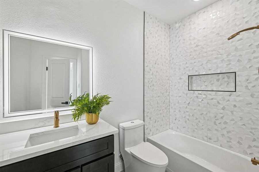 Furnished interior view inside a new home in , Keller (Image 17). Furnished interior view inside a new home in , Keller (Image 17).