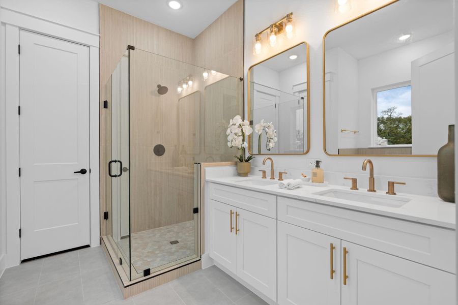 Furnished interior view inside a new home in , Houston (Image 7). Furnished interior view inside a new home in , Houston (Image 7).