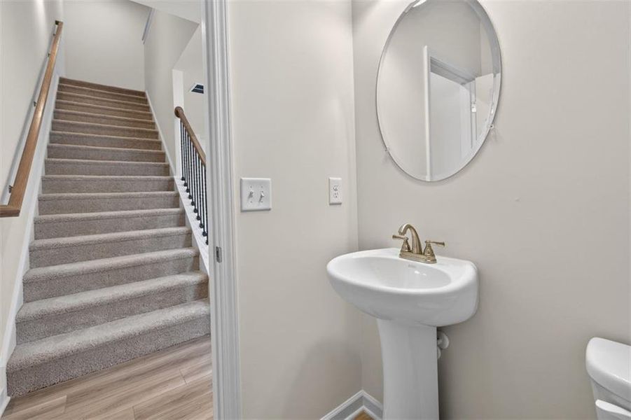 Furnished interior view inside a new home in Jameson Towns, Villa Rica (Image 6).