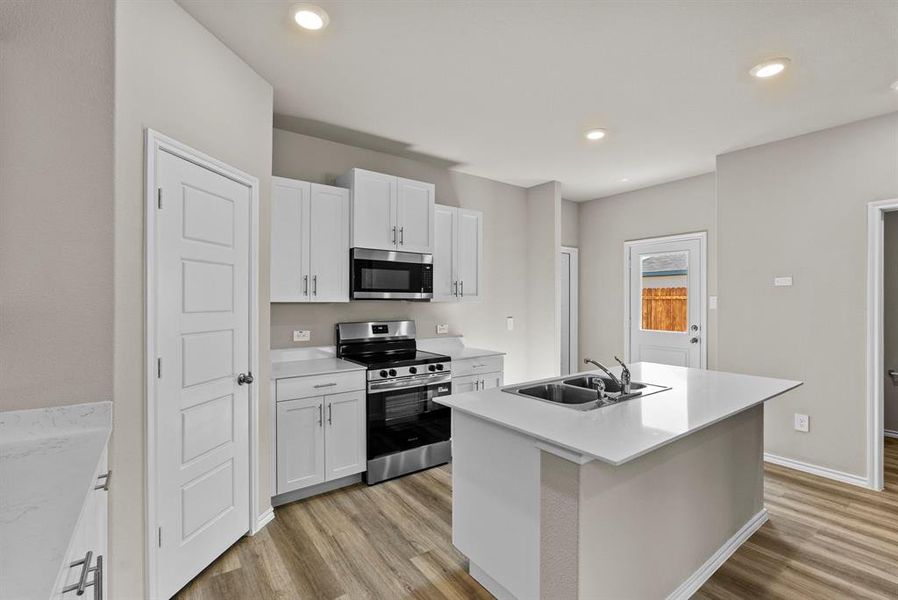 Furnished interior view inside a new home in Orchard Village, Fort Worth (Image 8).