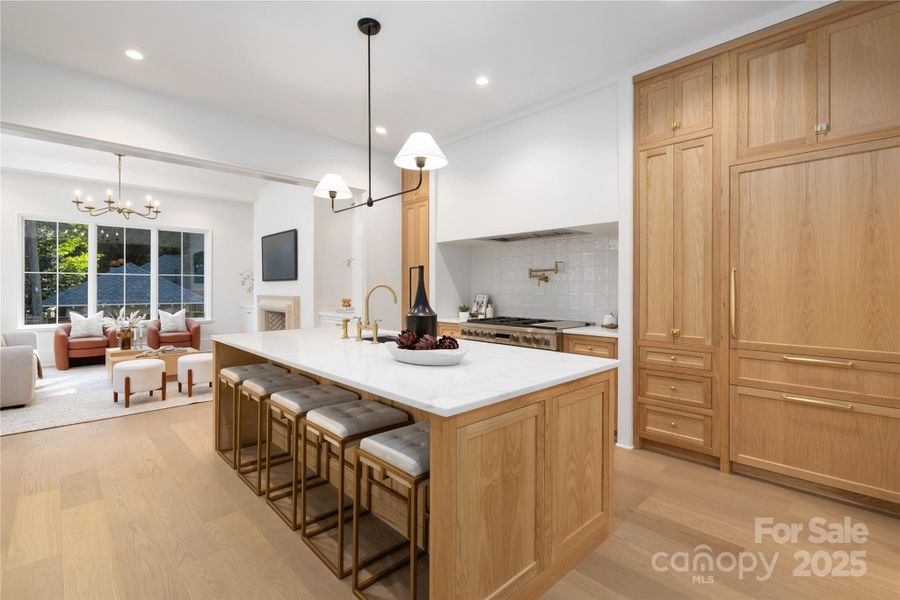 Furnished interior view inside a new home in , Charlotte (Image 5).