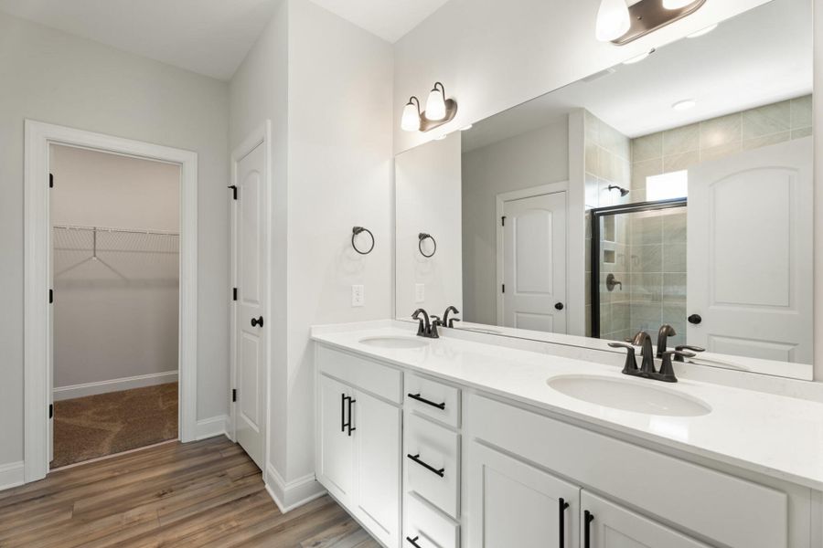 Furnished interior view inside a new home in Hopewell Garden, Winston-Salem (Image 9).