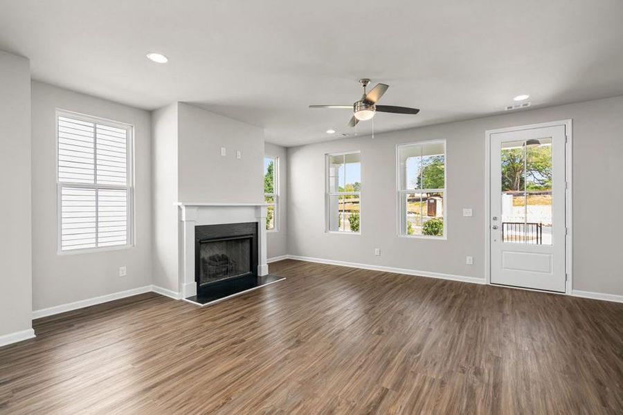 Spacious, unfurnished interior of a new home in Harmony, Auburn (Image 26). Spacious, unfurnished interior of a new home in Harmony, Auburn (Image 26).