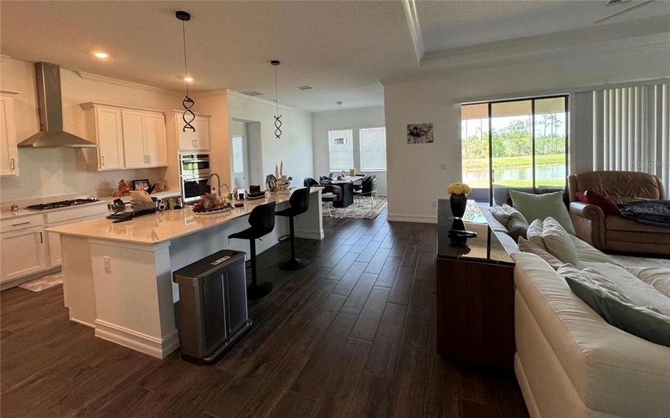 Furnished interior view inside a new home in Connerton, Land O' Lakes (Image 5).