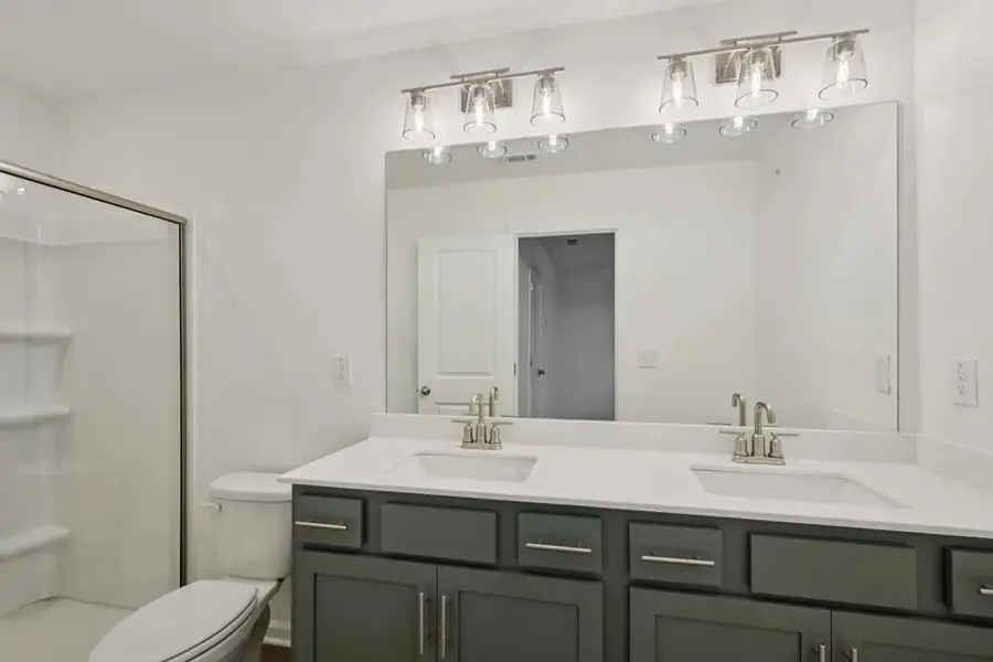 Primary Bathroom featuring Minimalist Collection Finishes