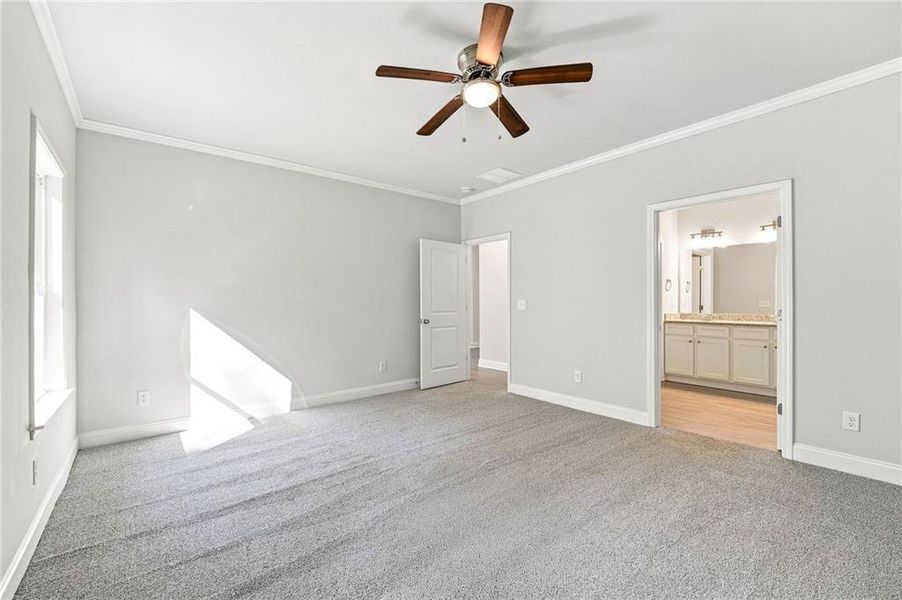 Spacious, unfurnished interior of a new home in , Gray (Image 23).