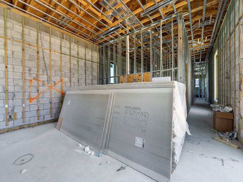 In-progress construction of a new home in , Miami, FL (Image 12). In-progress construction of a new home in , Miami, FL (Image 12).
