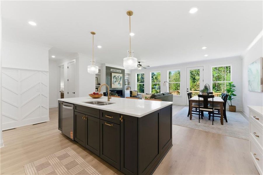 Furnished interior view inside a new home in Sterlington, Canton (Image 18). Furnished interior view inside a new home in Sterlington, Canton (Image 18).
