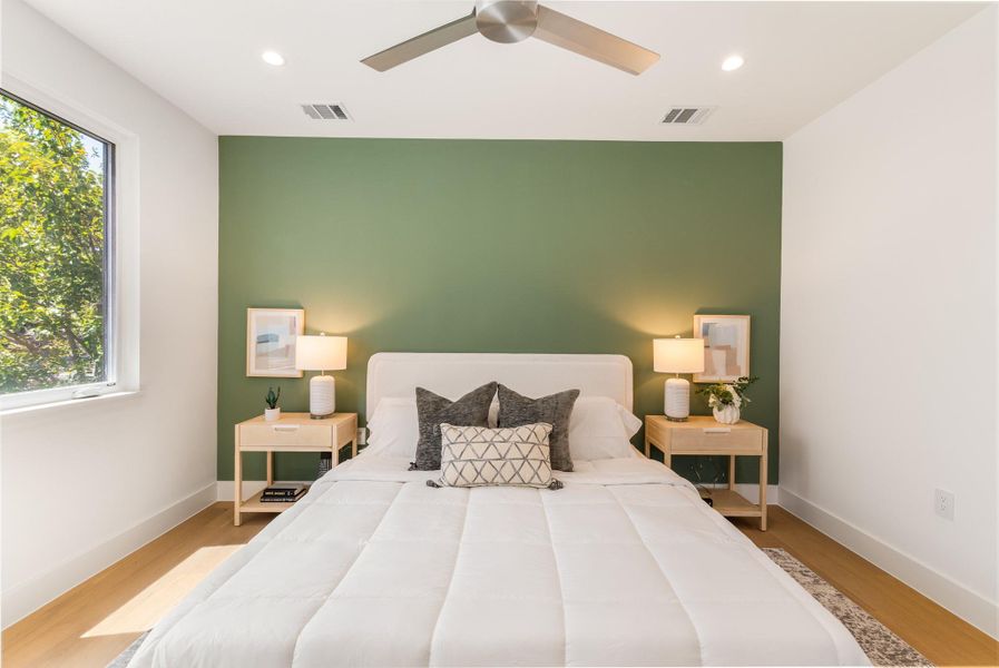 Furnished interior view inside a new home in , Austin (Image 13).