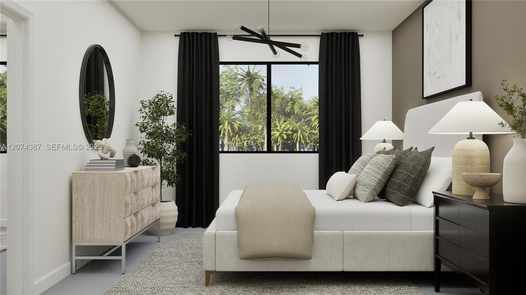Furnished interior view inside a new home in Solterra, Sunrise (Image 5).