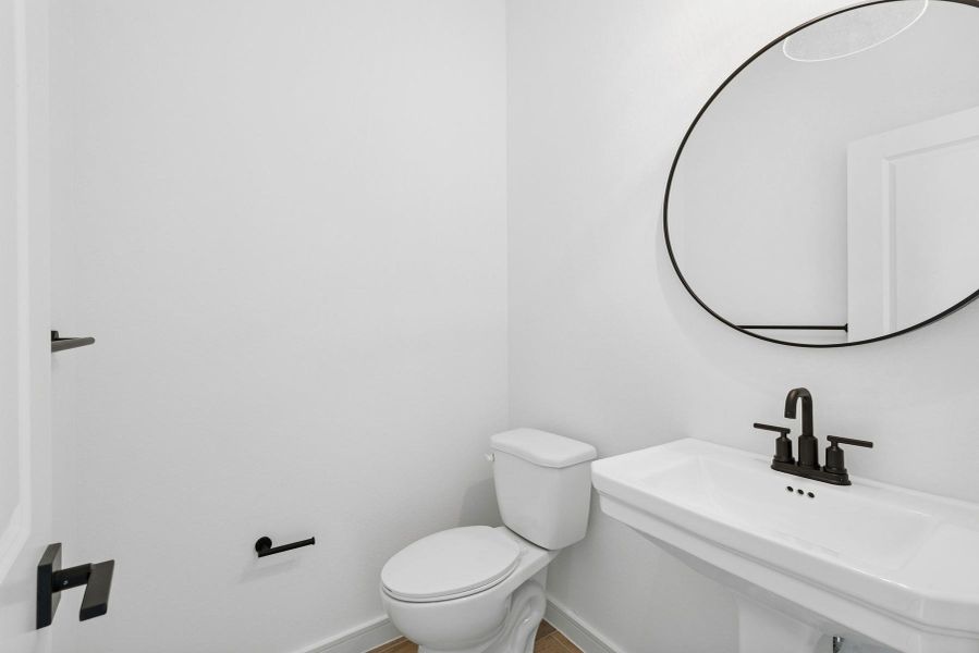 Half bath (*Photo not of actual home and used for illustration purposes only.)