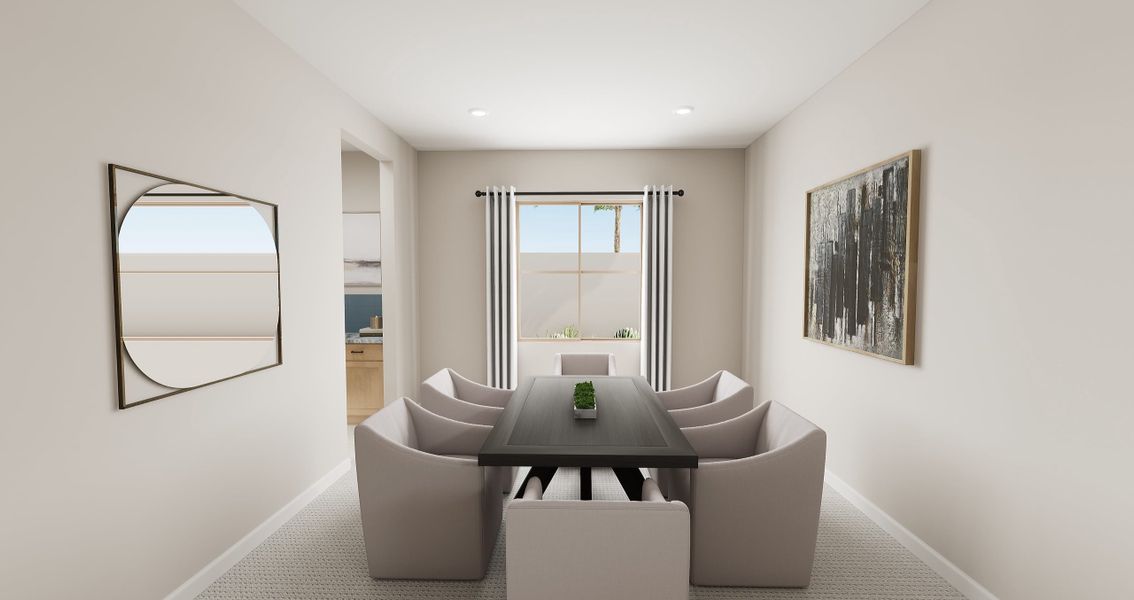 Furnished interior view inside a new home in Blossom Rock, Apache Junction (Image 6). Furnished interior view inside a new home in Blossom Rock, Apache Junction (Image 6).