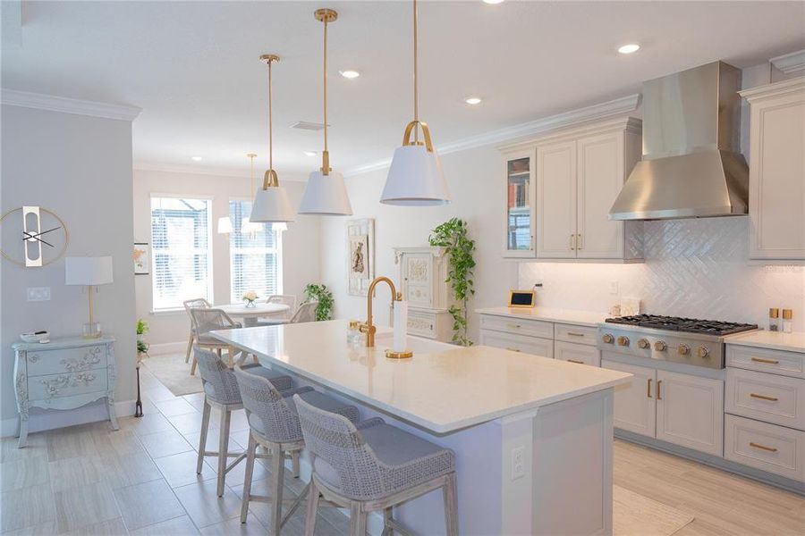 Furnished interior view inside a new home in , Sarasota (Image 39).