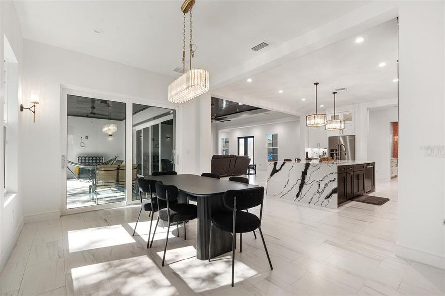 Furnished interior view inside a new home in , Land O' Lakes (Image 35).