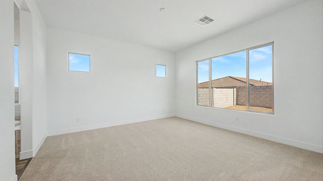 Furnished interior view inside a new home in Arroyo Seco - Hacienda, Buckeye (Image 15). Furnished interior view inside a new home in Arroyo Seco - Hacienda, Buckeye (Image 15).