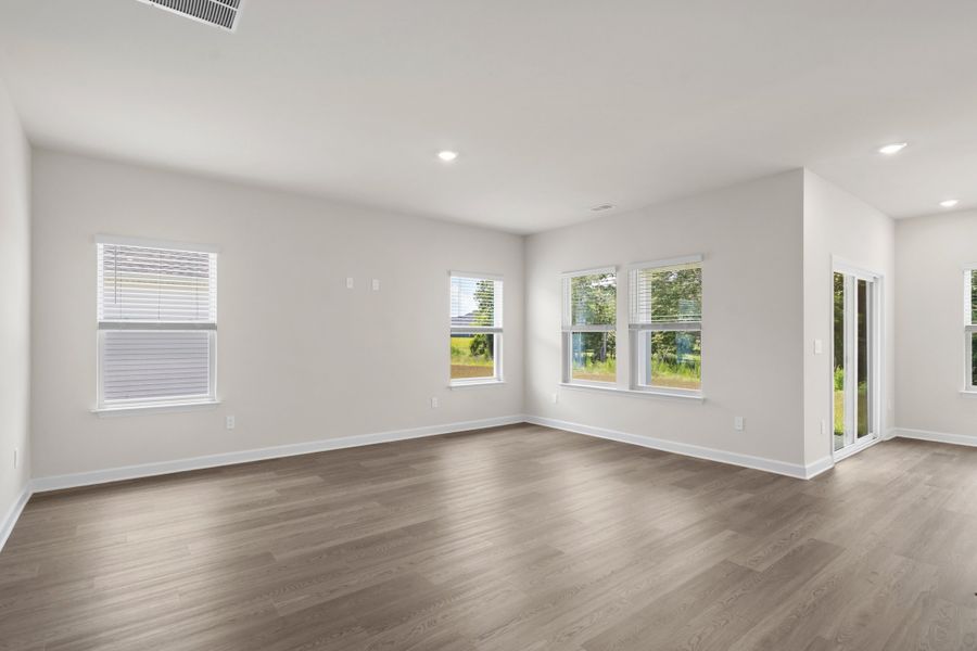 Spacious, unfurnished interior of a new home in Cypress Ridge - The Coastline Series, Longs (Image 15).