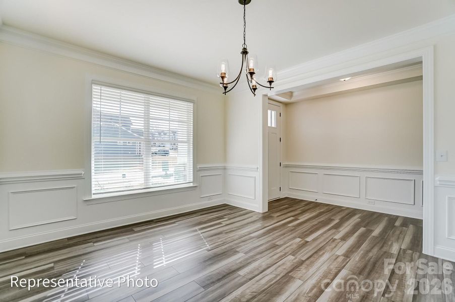 Spacious, unfurnished interior of a new home in Waterford Commons, Rock Hill (Image 7).