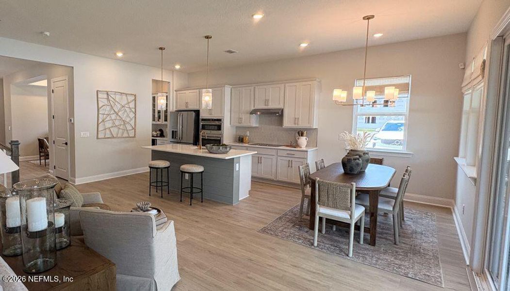 Furnished interior view inside a new home in , St. Augustine (Image 8).